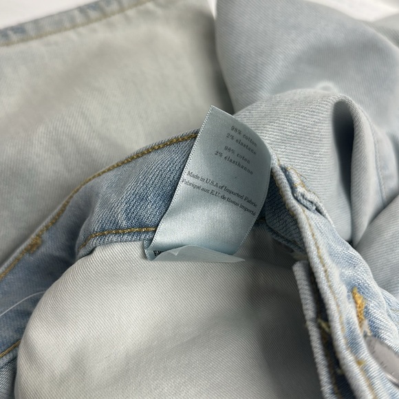 Everlane The High Rise Flare Jeans Denim Blue Jean Light Wash High Rise New 26 - Picture 7 of 12